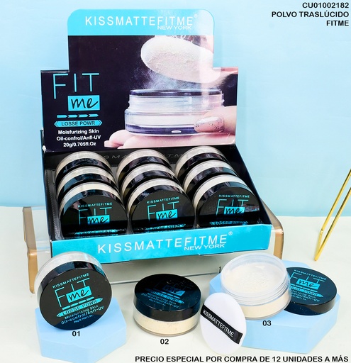 [CU01002182] POLVO SUELTO KISSMATTEFITME F017