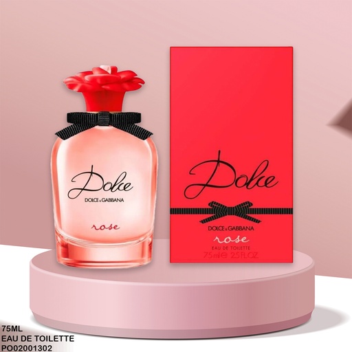 [PO02001302] PERFUME DOLCE ROSE DOLCE&GABBANA EDT 75ML
