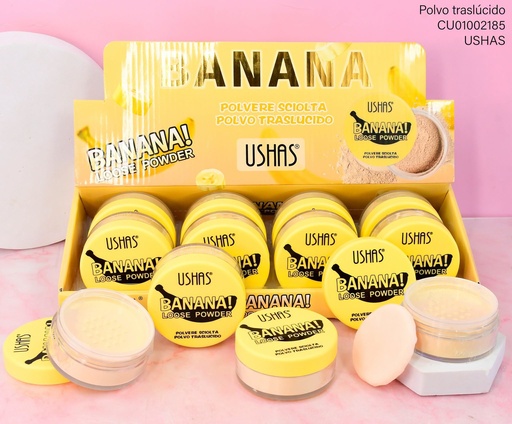 [CU01002185] POLVO SUELTO BANANA USHAS FC651(01)