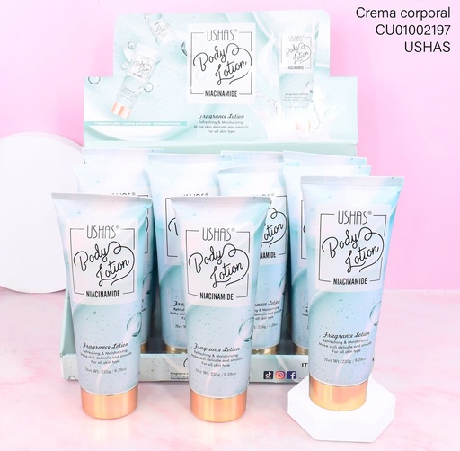 [CU01002197] CREMA BODY LOTION NIACINAMIDE USHAS HA359