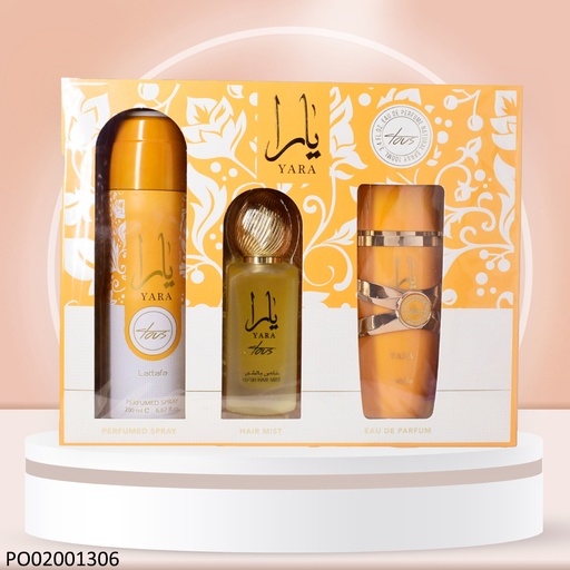 [PO02001306] ESTUCHE PERFUMES HAIR MIST YARA TOUS LATTAFA 3PCS