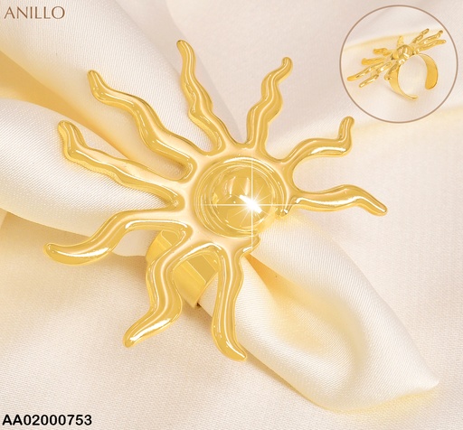 [AA02000753] ANILLO MEDIO SOL GRANDE RA070-131