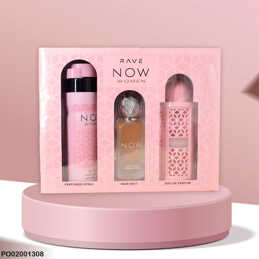 [PO02001308] ESTUCHE PERFUMES HAIR MIST RAVE NOW WOMEN LATTAFA 3PCS