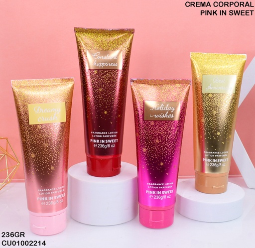 [CU01002214] CREMA ESCARCHADA P.I.S USHAS B0023-MC SURTIDAS