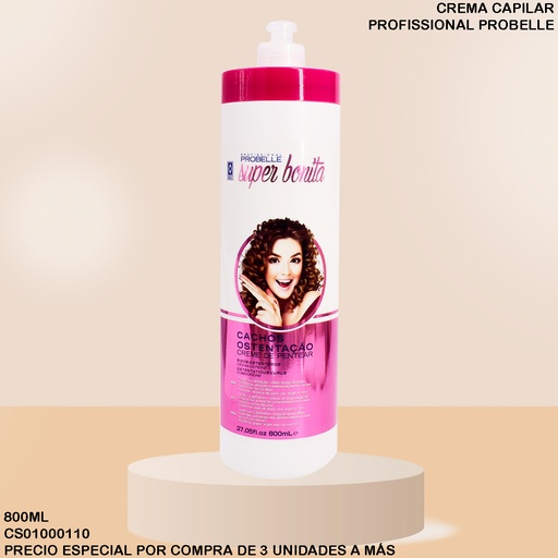 [CS01000110] CREMA RIZOS OSTENTOSOS PROBELLE 800ML E01724/20027