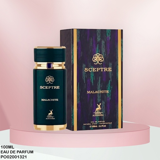 [PO02001321] PERFUME SCEPTRE MALACHITE MAISON ALHAMBRA 100ML EDP