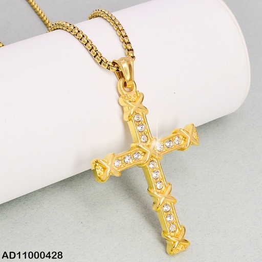 [AD11000428] DIJE VARON CRUZ C/"X"-ZIRCONIAS VD080657-106T