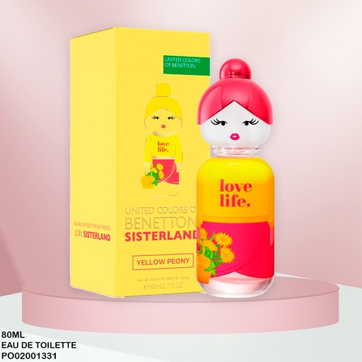 [PO02001331] PERFUME SISTERLAND YELLOW PEONY (UCB) 80ML EDT