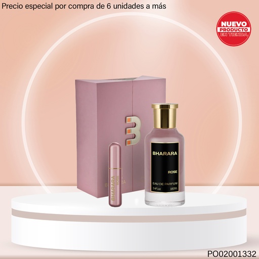 [PO02001332] PERFUME BHARARA ROSE WOMEN EDP 100ML