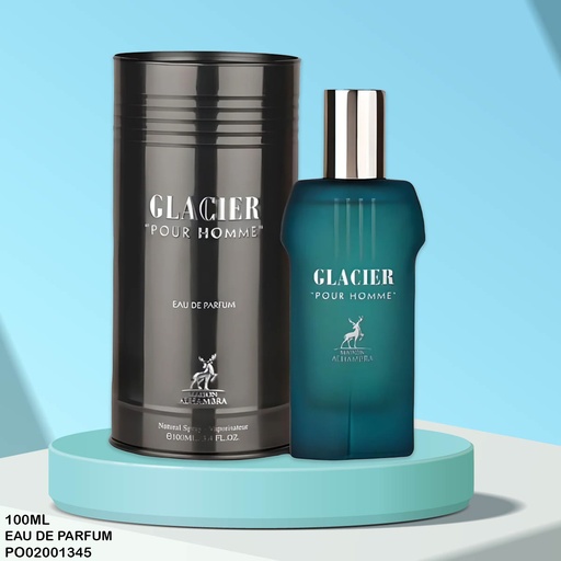[PO02001345] PERFUME MAISON ALHAMBRA GLACIER POUR HOMME 100ML EDP