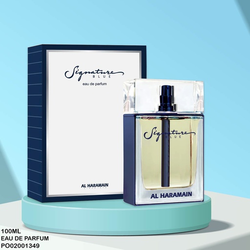 [PO02001349] PERFUME SIGNATURE BLUE AL HARAMAIN EDP 100ML
