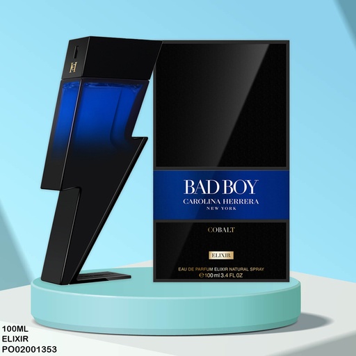 [PO02001353] PERFUME BAD BOY COBALT ELIXIR CAROLINA HERRERA EDP 100ML