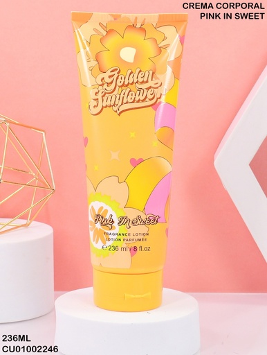 [CU01002246] CREMA FLORAL GOLDEN SUNFLOWER B0023-PG-1 (CBF)