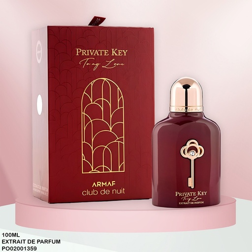 [PO02001359] PERFUME PRIVATE KEY TO MY LOVE ARMAF 100ML EDP
