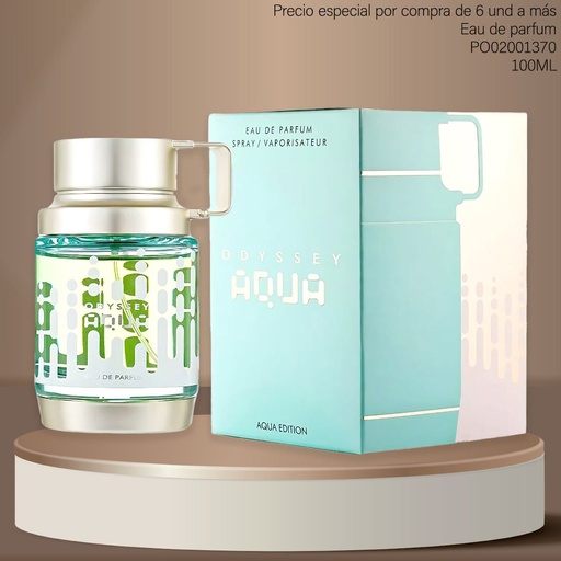 [PO02001370] PERFUME ODYSSEY AQUA ARMAF EDP 100ML