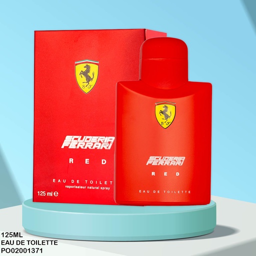 [PO02001371] PERFUME SCUDERIA FERRARI RED EDT 125ML