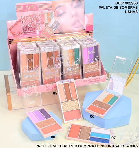 [CU01002258] PALETA 5 SOMBRAS BIG BLAST ES4007-4