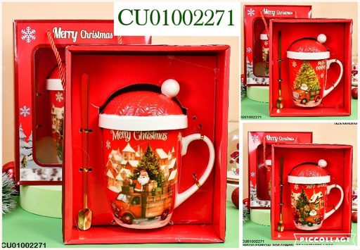 [CU01002271] TAZA GR. C/TAPA TEMPORADA NAVIDEÑA HM-320B/HM319B