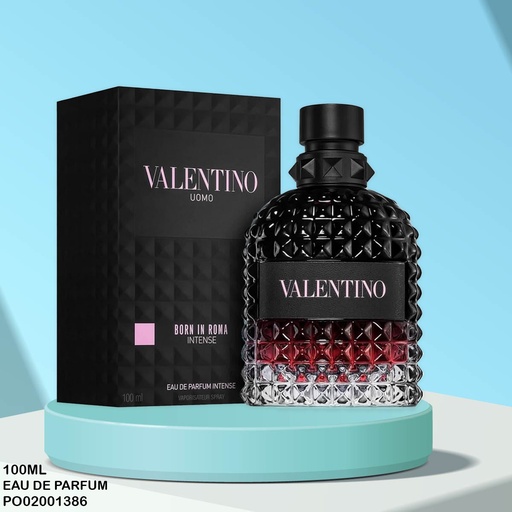 [PO02001386] PERFUME VALENTINO UOMO BORN IN ROMA INTENSE  EDP 100ML