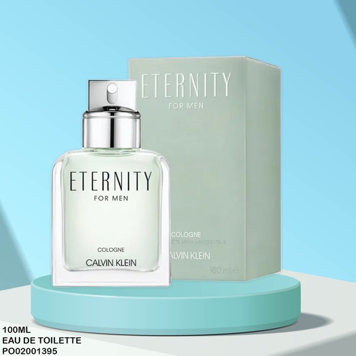 [PO02001395] PERFUME ETERNITY COLOGNE MEN CALVIN KLEIN 100ML EDT