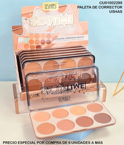 [CU01002299] PALETA 8 CONTORNO/CORRECTOR SHOWTIME DREAM UF017