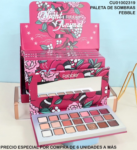 [CU01002319] PALETA 21 SOMBRAS NIGHT ANIMAL FEBBLE ES3714