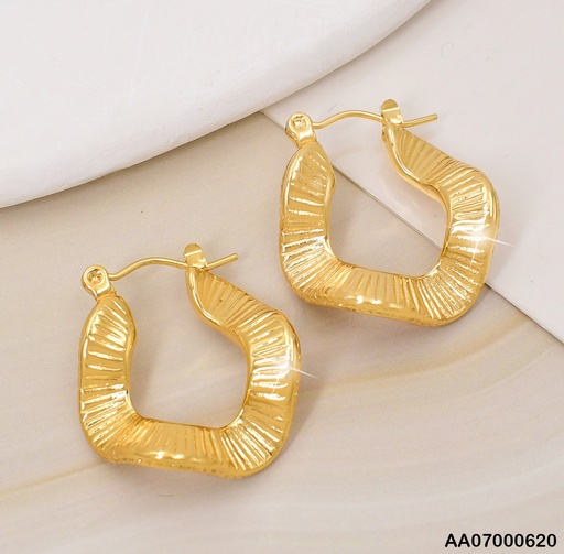 [AA07000620] ARGOLLAS ONDULADAS A RAYAS EA840-1