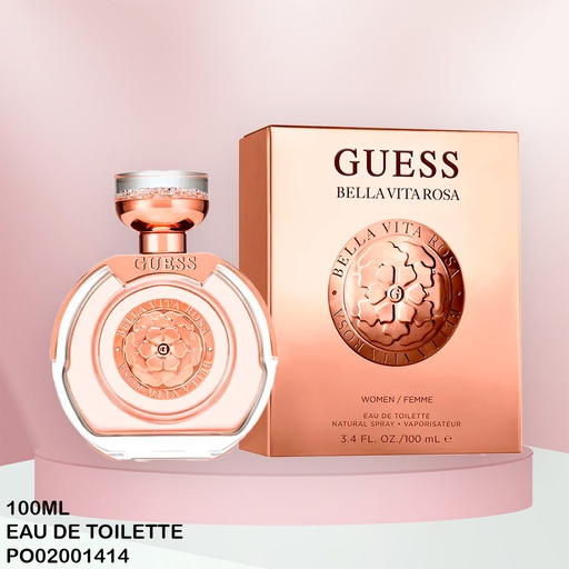 [PO02001414] PERFUME BELLA VITA ROSA WOMEN GUESS 100ML EDT
