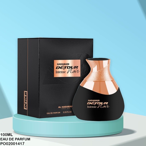 [PO02001417] PERFUME AL HARAMAIN UNISEX DETOUR INTENSE NOIR EDP 100ML