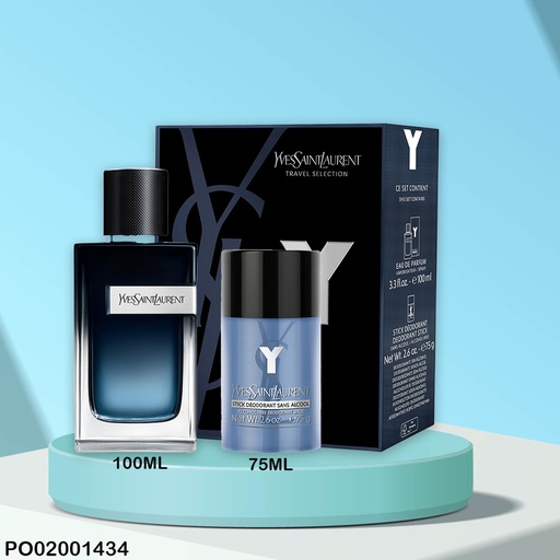 [PO02001434] ESTUCHE PERFUME "Y" 2PCS 75GR-100MLYSL EDP