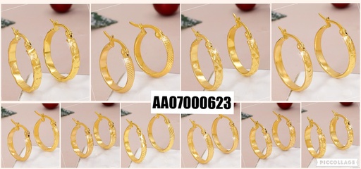 [AA07000623] ARGOLLA DOR ESTILOS SURTIDOS F5757-220