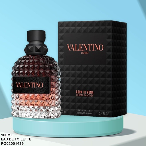 [PO02001439] PERFUME VALENTINO BORN IN ROMA CORAL FANTASY UOMO 100ML EDP