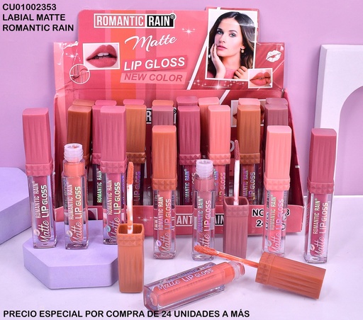 [CU01002353] LABIAL ROMANTIC RAIN MATTE R623