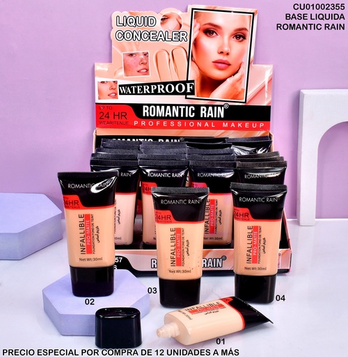 [CU01002355] BASE LIQUIDA ROMANCTIC RAIN INFALLIBLE R1157