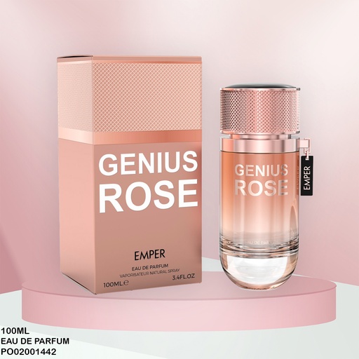 [PO02001442] PERFUME GENIUS ROSE EMPER EDP 100ML