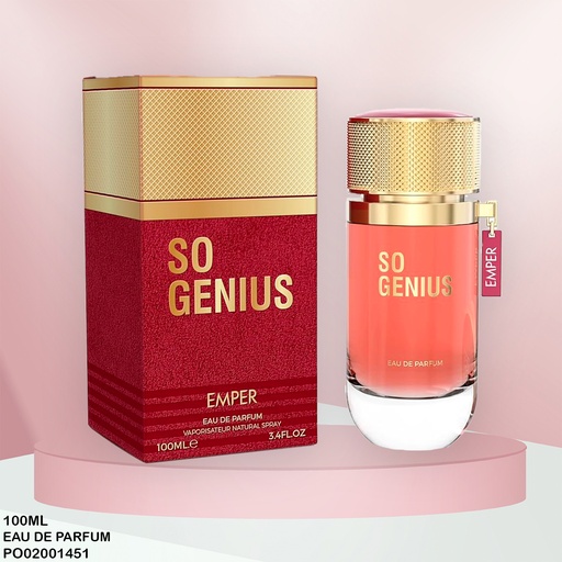 [PO02001451] PERFUME SO GENIUS EMPER EDP 100ML