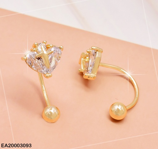 [EA20003093] ARETES TELEFONO CORONA- CRUZ  PELOTITA EE963-3