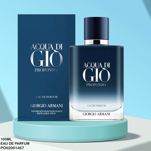 [PO02001457] PERFUME ACQUA DI GIO PROFONDO EDP GIORGIO ARMANI EDP 100ML