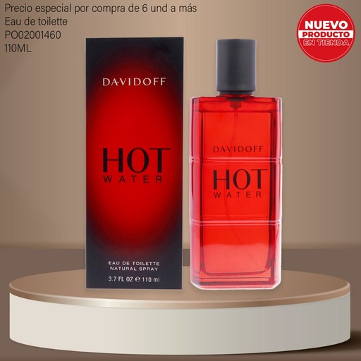 [PO02001460] PERFUME DAVIDOFF HOT WATER MEN EDT 110ML
