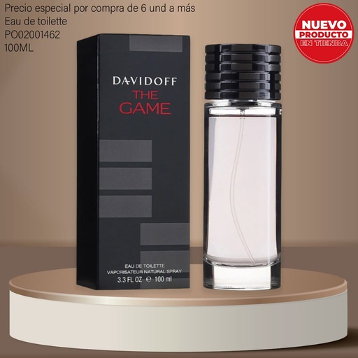 [PO02001462] PERFUME DAVIDOFF THE GAME MEN 100ML EDT