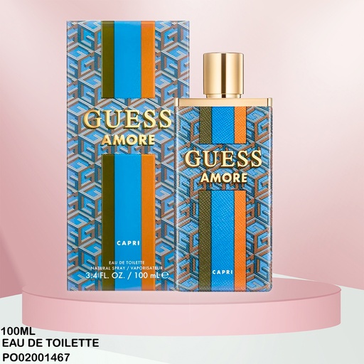 [PO02001467] PERFUME GUESS AMORE CAPRI 100ML EDT