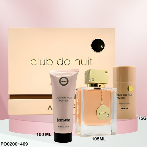 [PO02001469] ESTUCHE ARMAF CLUB DE NUIT WOMEN 3PCS PARFUM