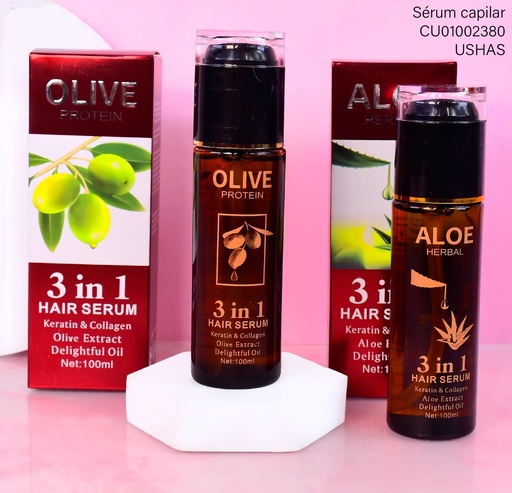 [CU01002380] SERUM 3EN1 VITAMINA OLIVE PROTEIN 100ML AGILISE