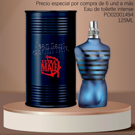 [PO02001494] PERFUME ULTRA MALE EDT 125ML JEAN PAUL GAULTIER