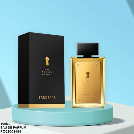 [PO02001495] PERFUME THE SECRET ABSOLU ANTONIO BANDERAS 100ML EDP