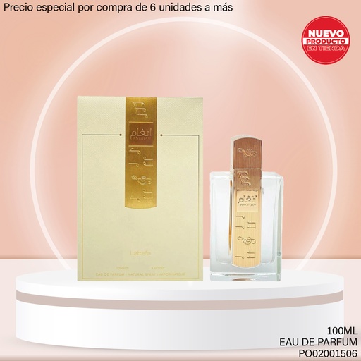[PO02001506] PERFUME ANGHAM WOMEN LATTAFA 100ML EDP
