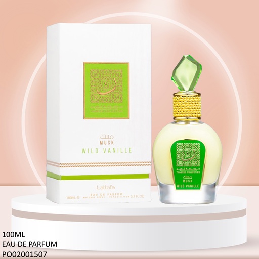 [PO02001507] PERFUME THAMEEN MUSK WILD VANILLE LATTAFA EDP 100ML