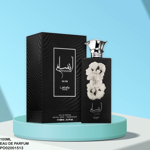 [PO02001513] PERFUME LATTAFA PRIDE ANSAAM SILVER MEN 100ML EDP