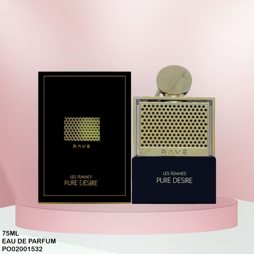[PO02001532] PERFUME RAVE LES FEMMES PURE DESIRE EDP 100ML