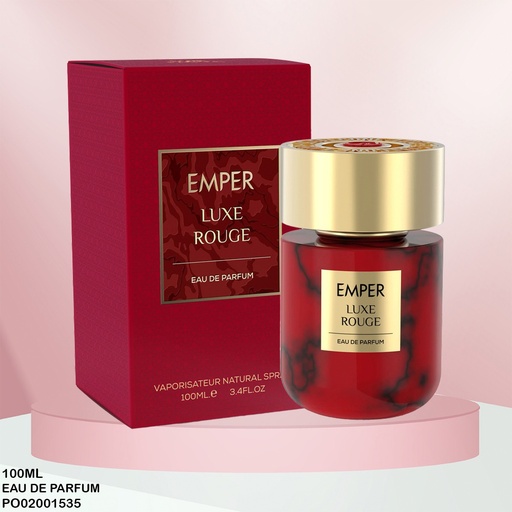 [PO02001535] PERFUME EMPER LUXE ROUGE WOMEN 100ML EDP